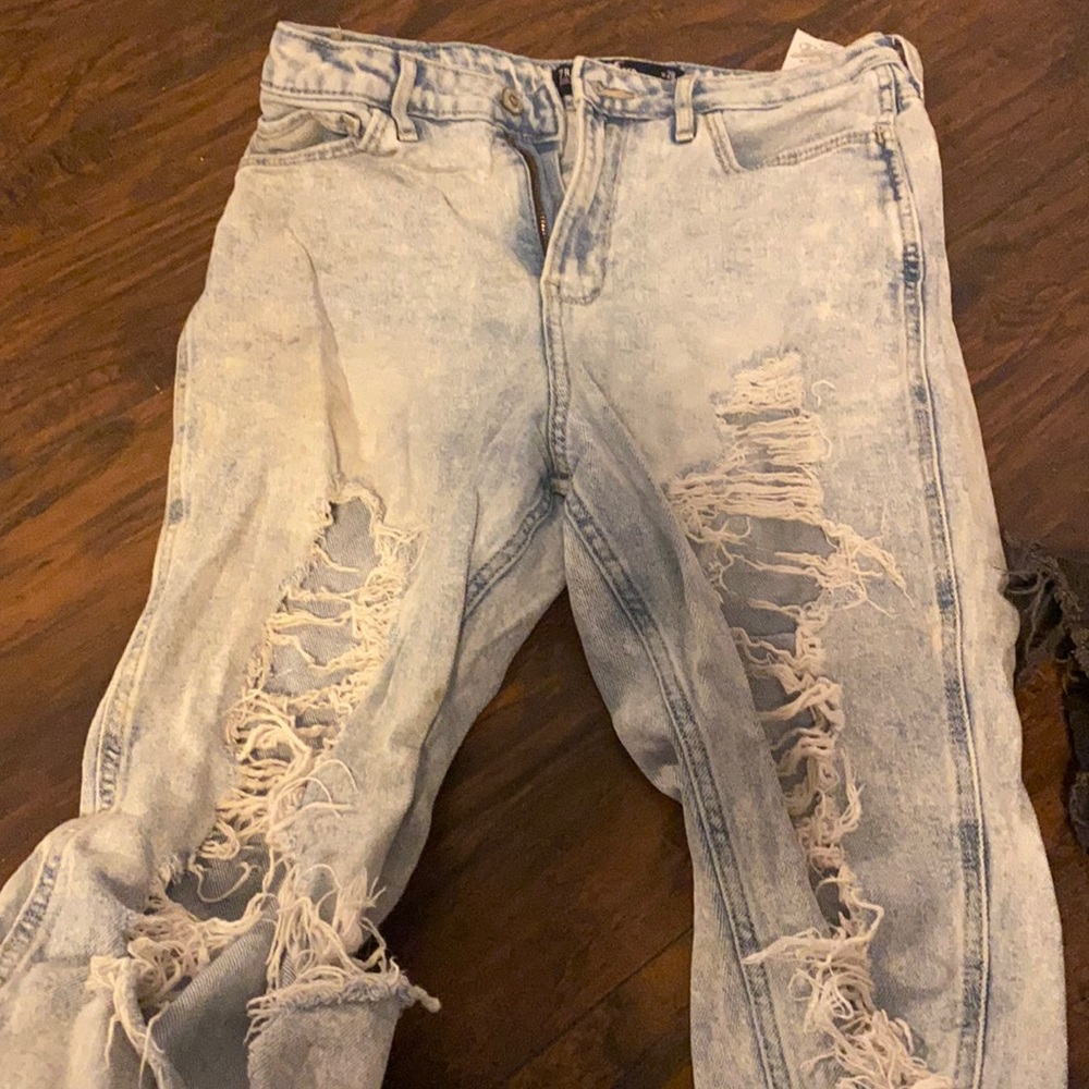 Hollister mom jeans